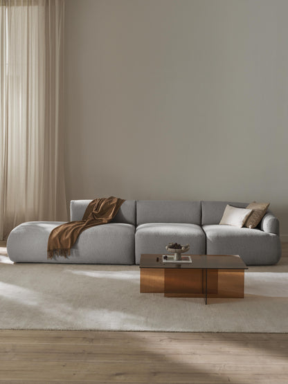 Fenrolla Modular Chaise in Bouclé (2-Seater)