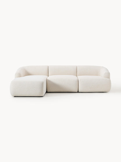 Fenrolla Modular Corner Sofa (3-Seater) in Bouclé
