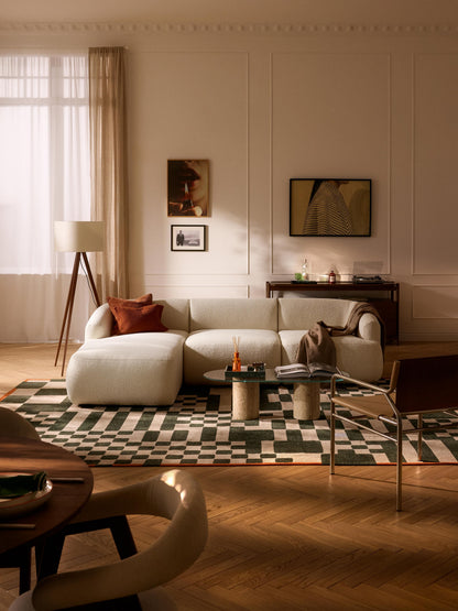 Fenrolla Modular Corner Sofa (3-Seater) in Bouclé
