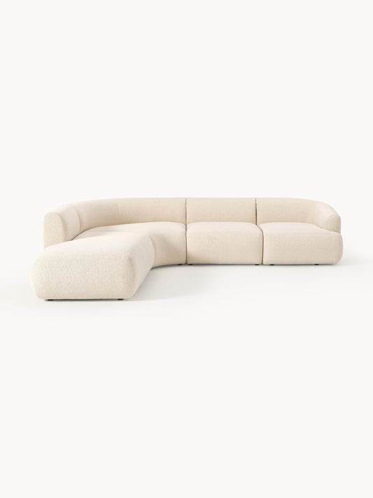 Fenrolla Modular Corner Sofa in Bouclé (4-Seater)