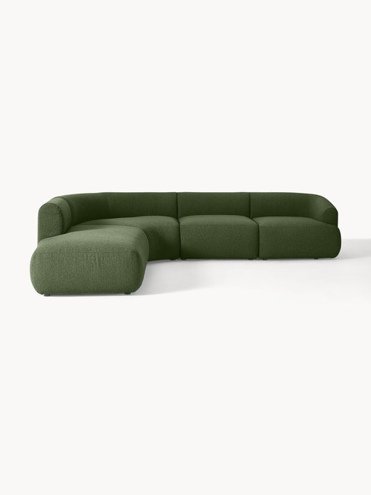 Fenrolla Modular Corner Sofa in Bouclé (4-Seater)