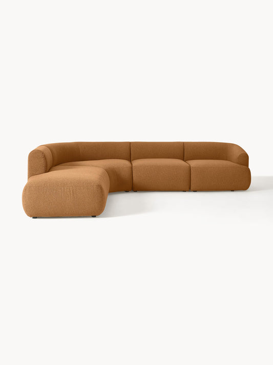 Fenrolla Modular Corner Sofa in Bouclé (4-Seater)