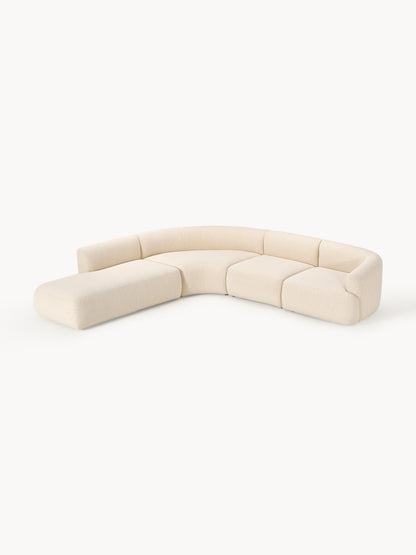Fenrolla Modular Corner Sofa in Bouclé (4-Seater)