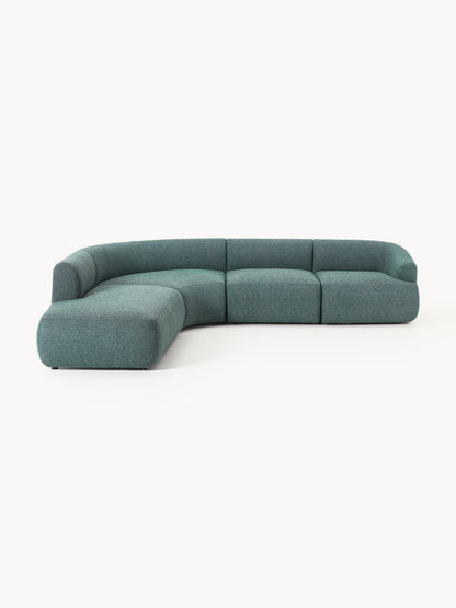 Fenrolla Modular Corner Sofa in Bouclé (4-Seater)