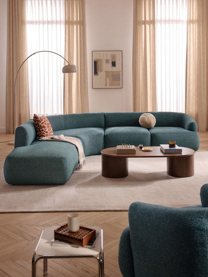 Fenrolla Modular Corner Sofa in Bouclé (4-Seater)