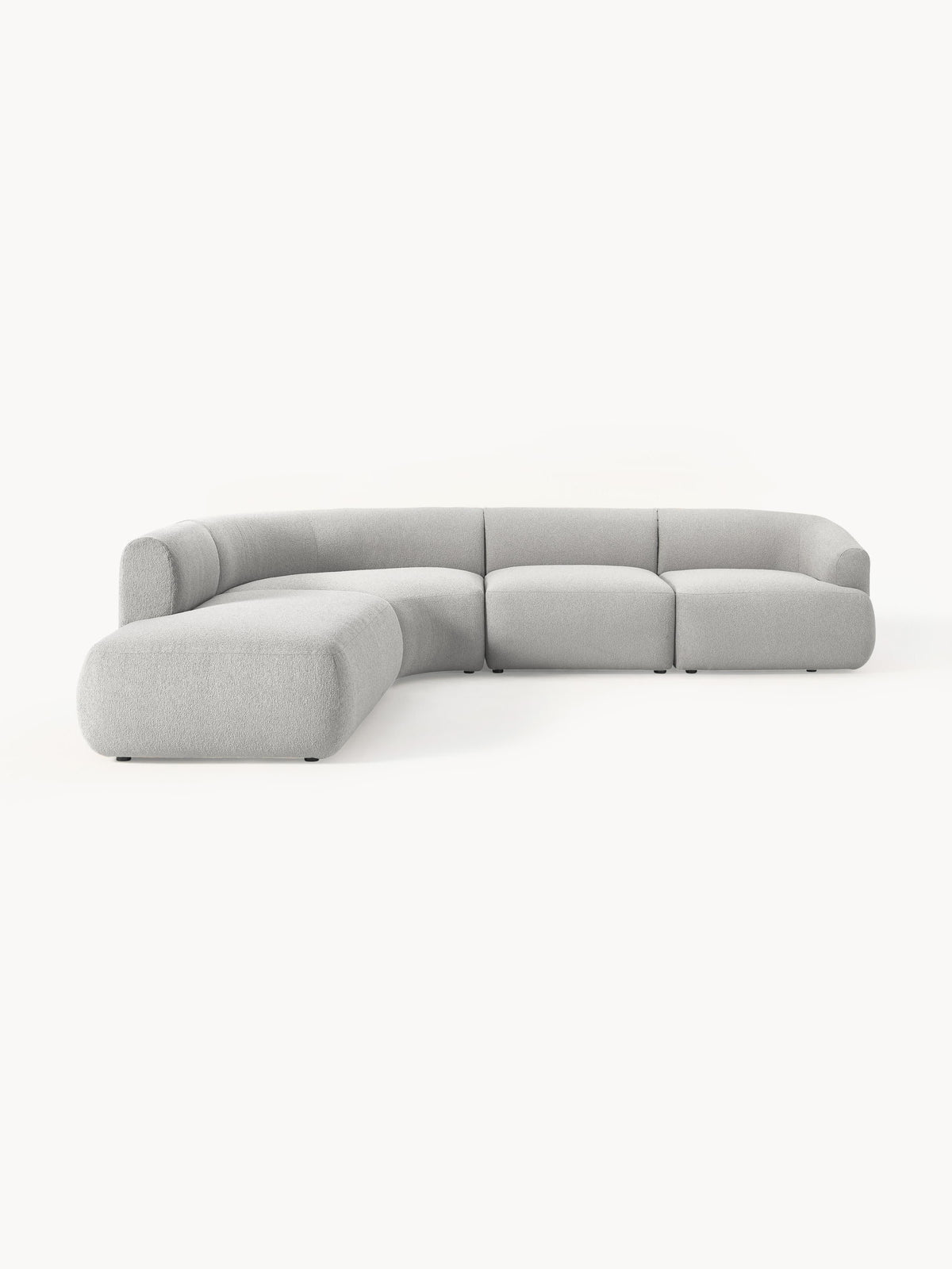 Fenrolla Modular Corner Sofa in Bouclé (4-Seater)