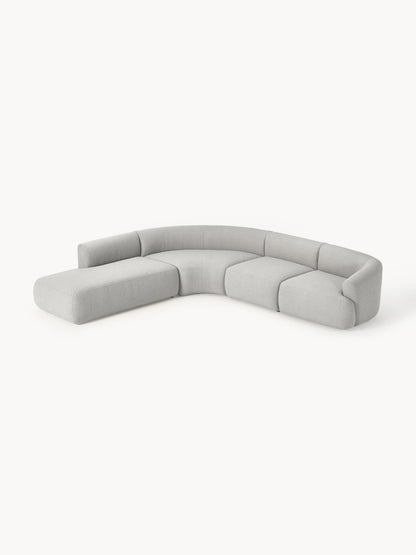 Fenrolla Modular Corner Sofa in Bouclé (4-Seater)