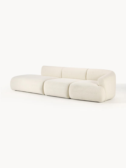 Fenrolla Modular Ottoman in Teddy (3-Seater)