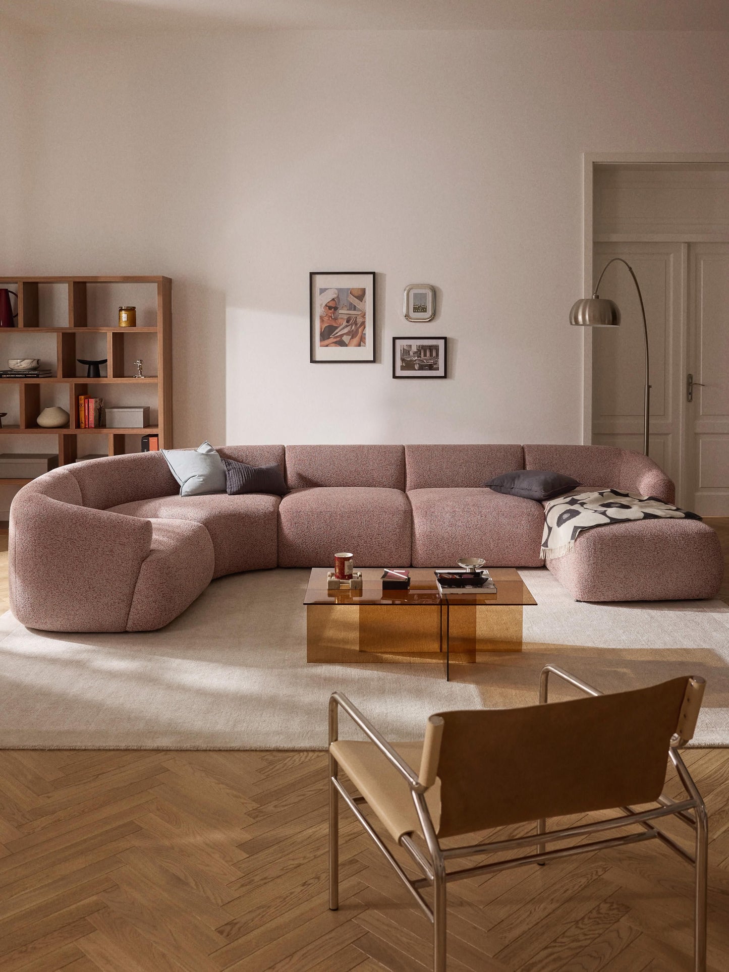 Fenrolla Modular XL Sofa in Bouclé