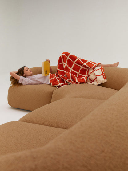 Fenrolla Modular XL Sofa in Bouclé