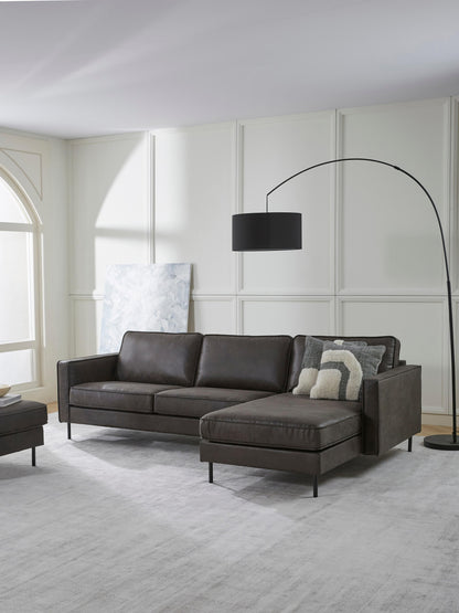 Huntbergen Corner Sofa (3-Seater) in Leather