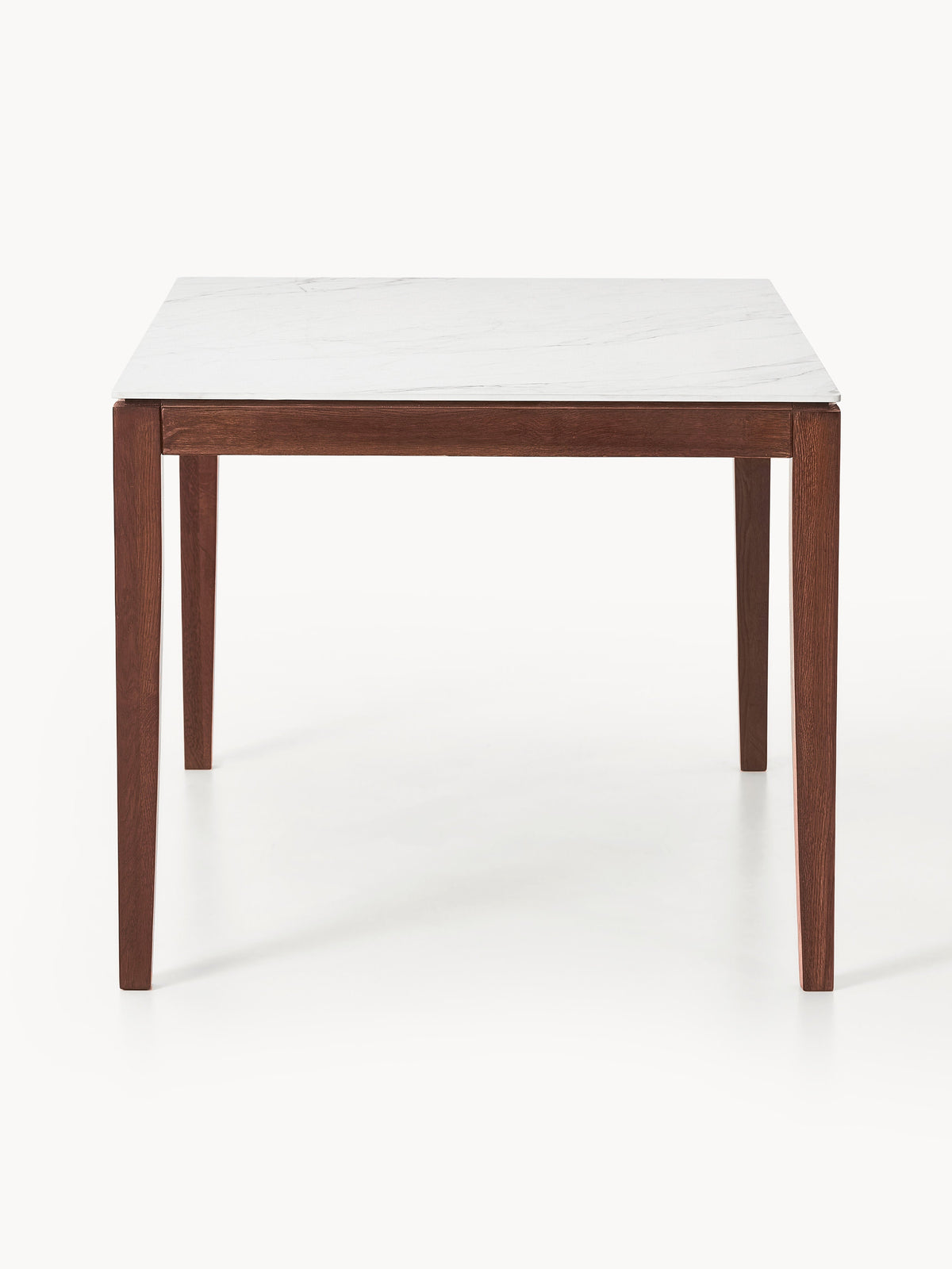 Jacarosi Dining Table with Marble-Look Tabletop, in Various Sizes