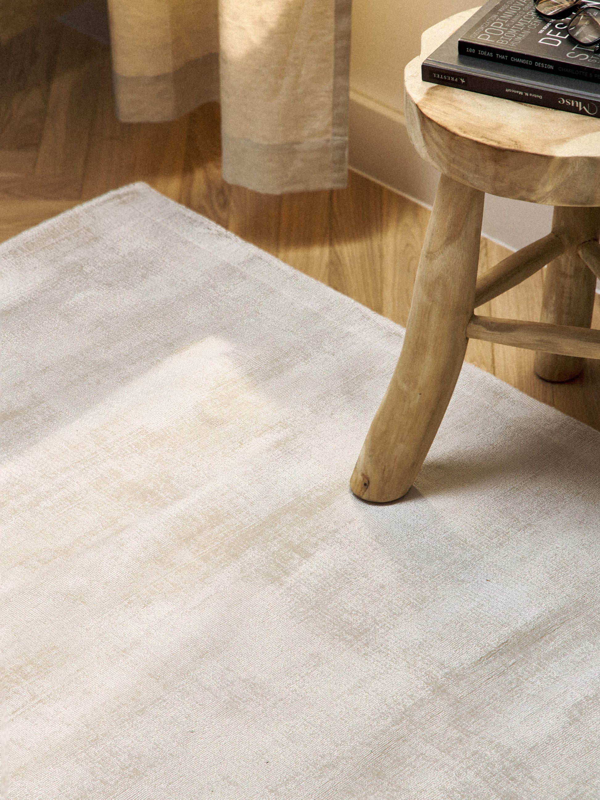 Janspehr Viscose Rug, Hand-Woven