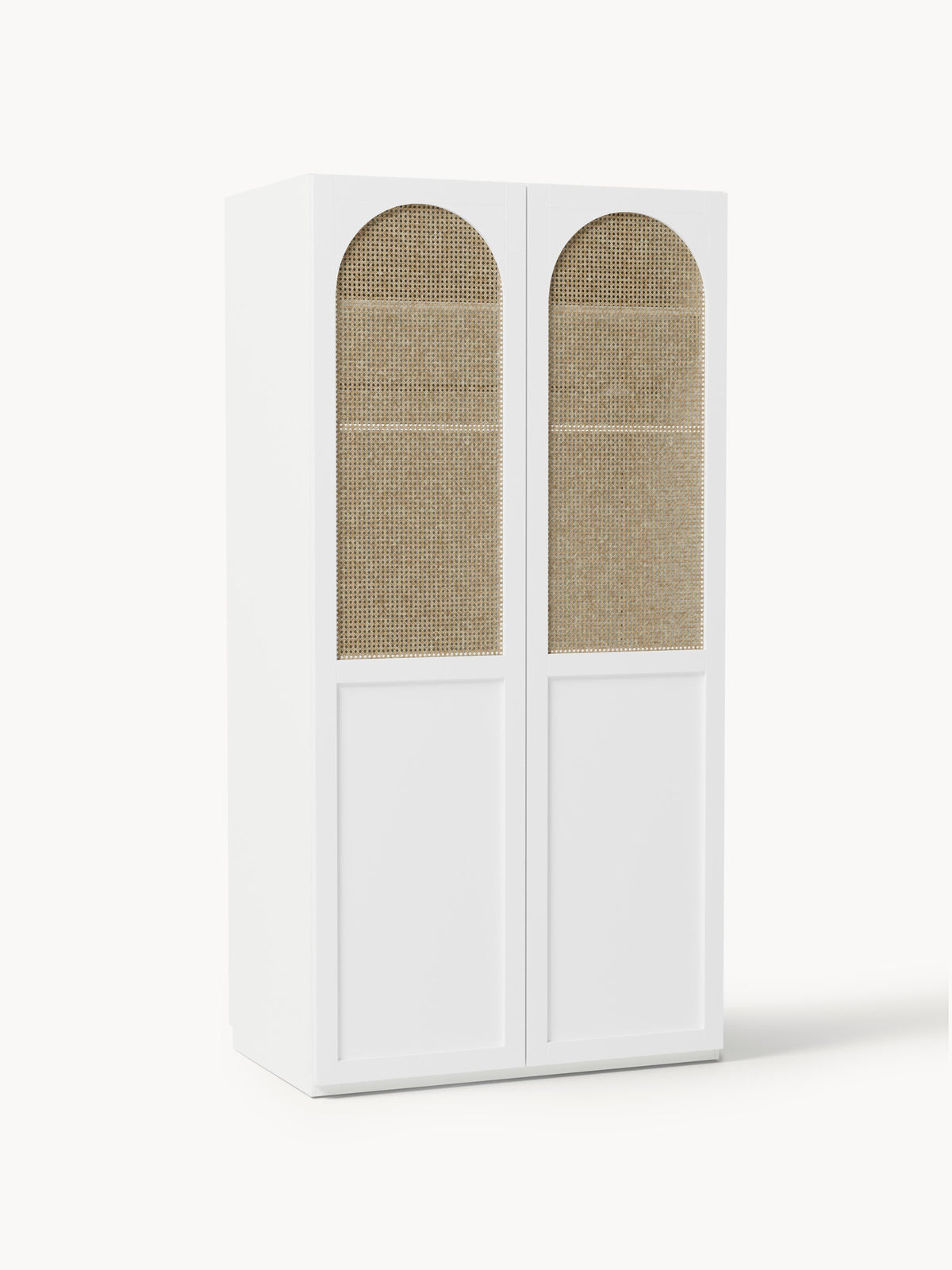 Jeanzola Modular Hinged-Door Wardrobe, 100 cm Wide, in Various Sizes