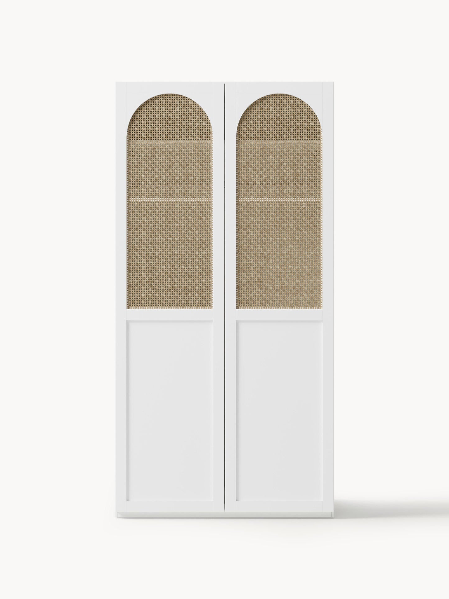 Jeanzola Modular Hinged-Door Wardrobe, 100 cm Wide, in Various Sizes