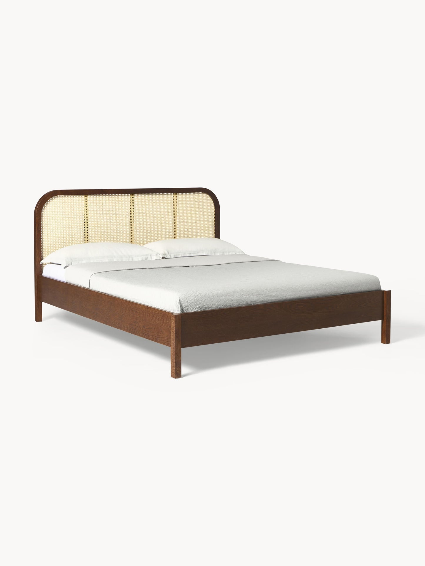 Jonsmark Wooden Bed with Vienna Cane Headboard