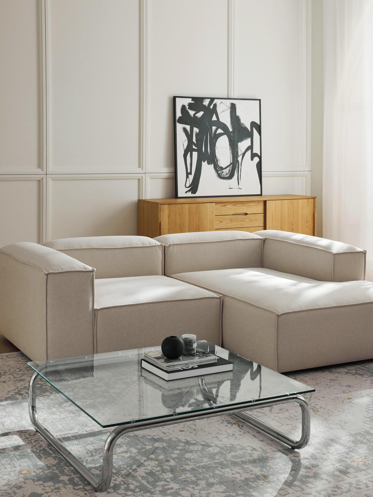 Lenfaro 2-Seater Modular Corner Sofa