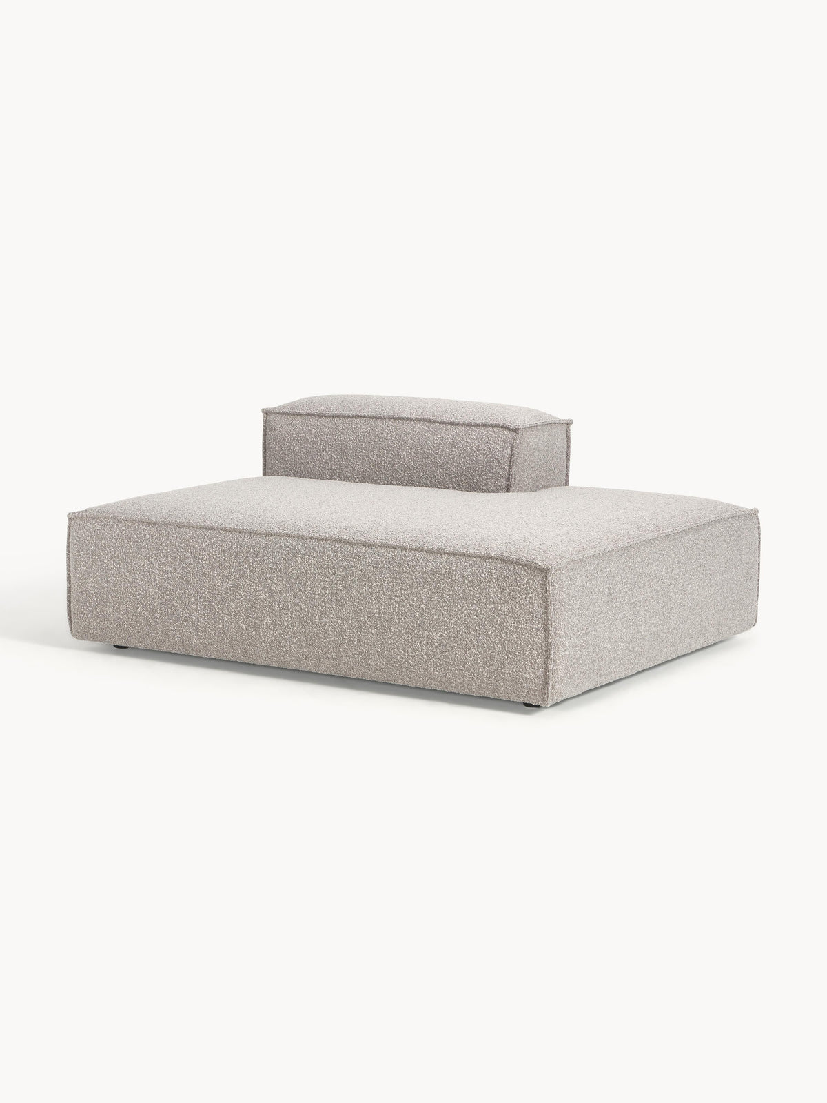 Lenfaro Bouclé Ottoman Module