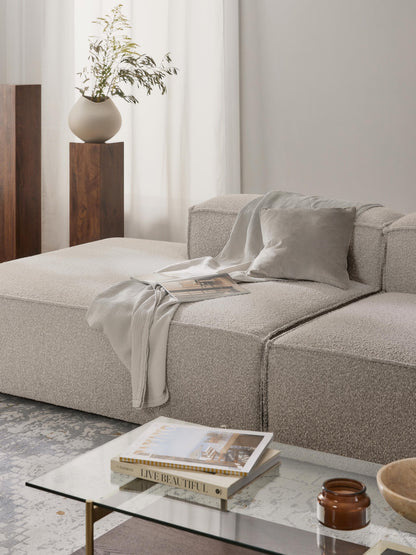 Lenfaro Bouclé Ottoman Module