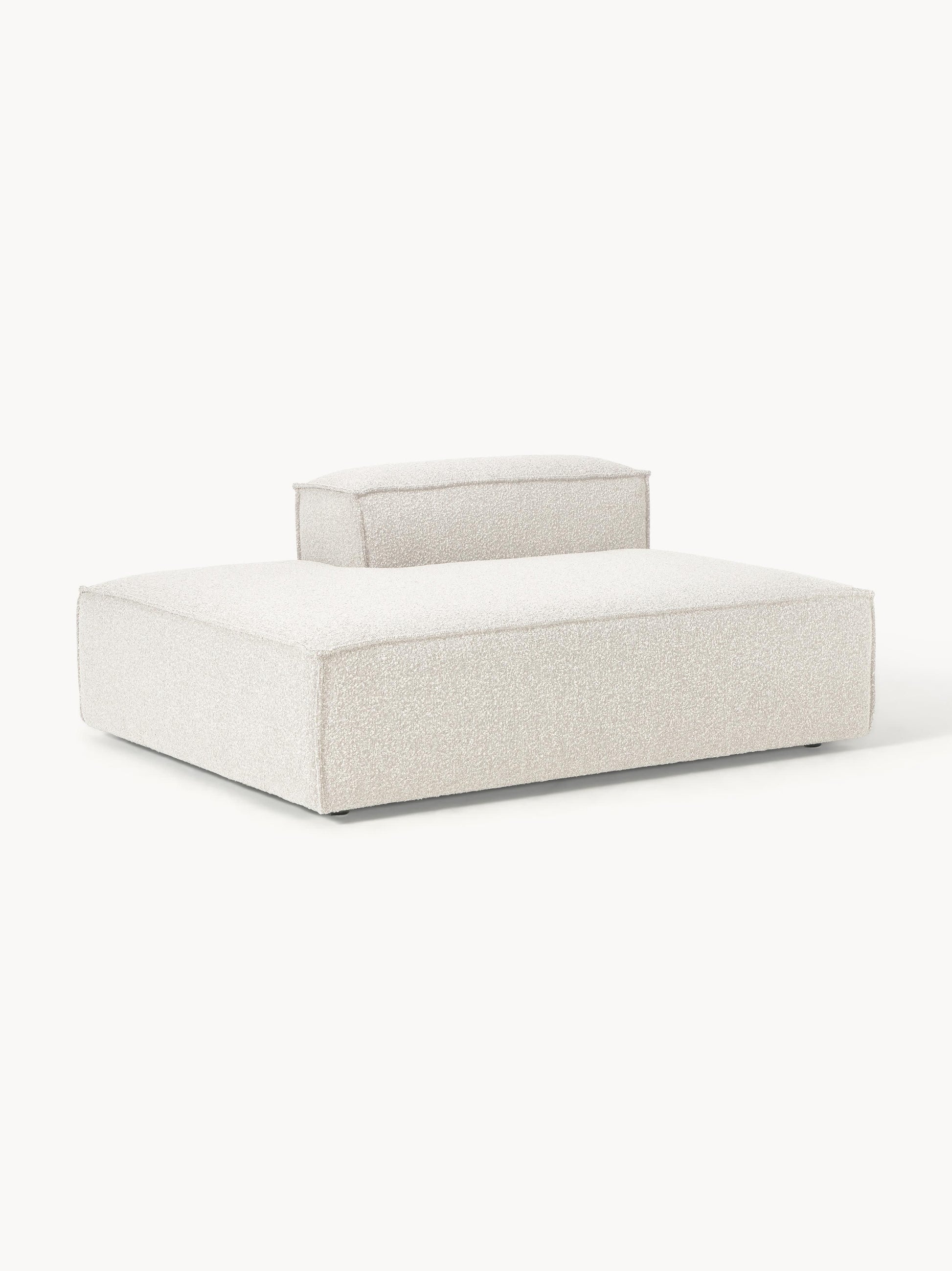 Lenfaro Bouclé Ottoman Module