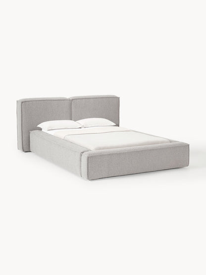 Lenfaro Bouclé Upholstered Bed