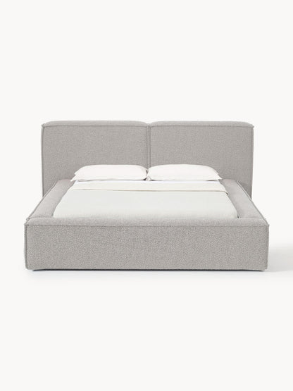 Lenfaro Bouclé Upholstered Bed