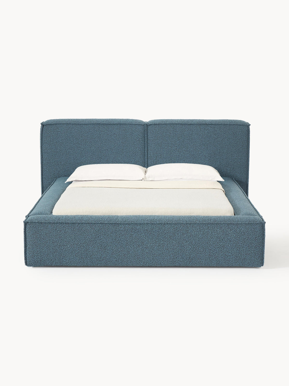 Lenfaro Bouclé Upholstered Bed