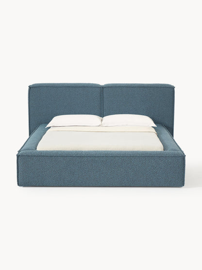 Lenfaro Bouclé Upholstered Bed