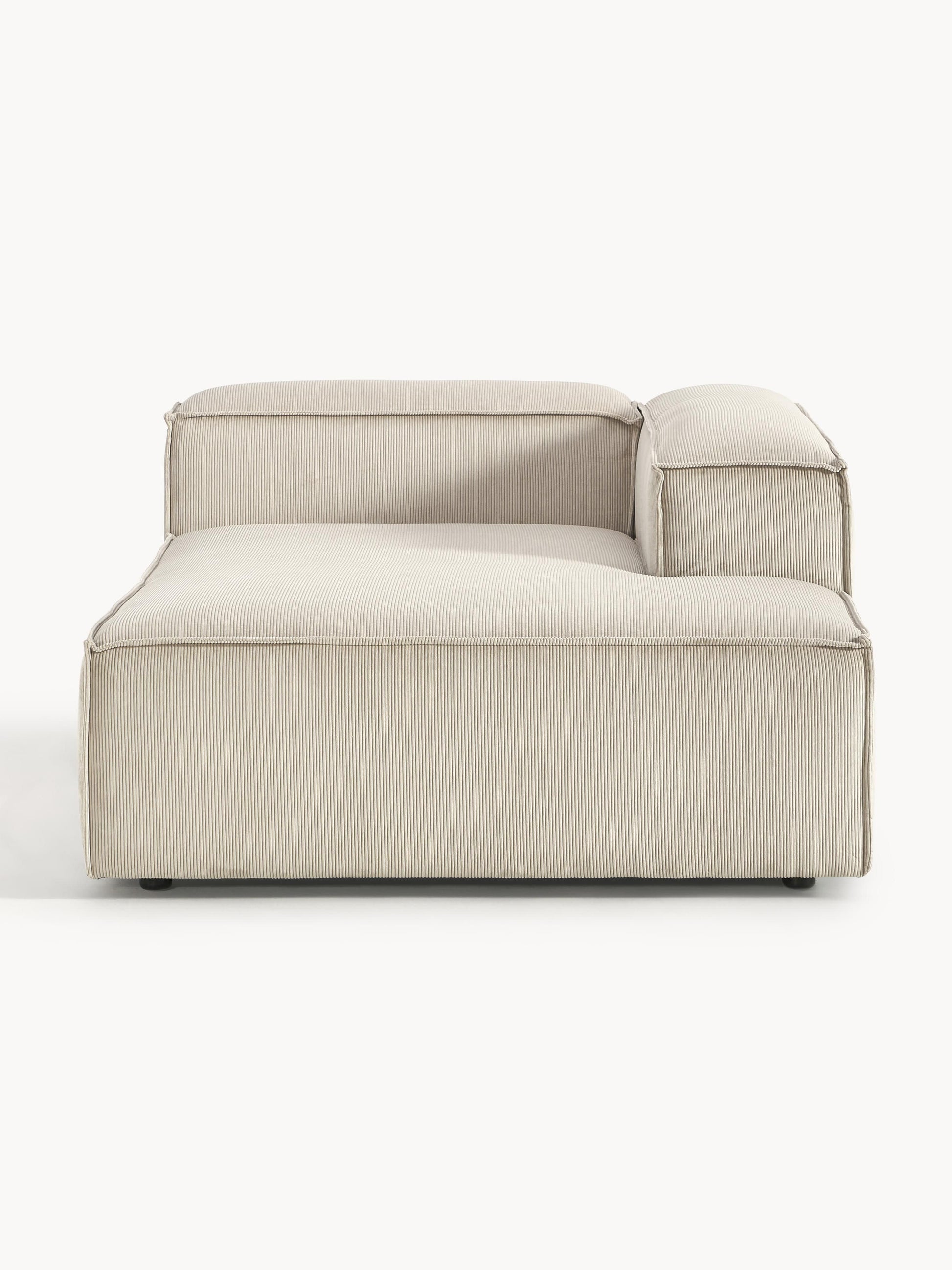Lenfaro Corduroy Ottoman Corner Module