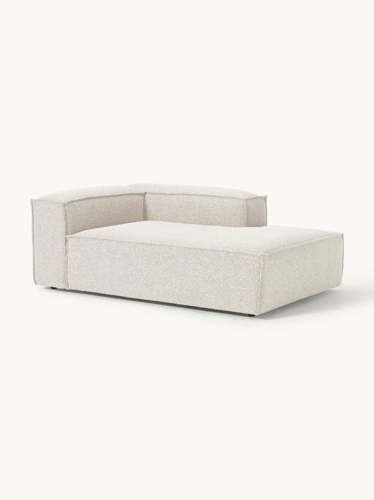Lenfaro Corner Ottoman Module in Bouclé