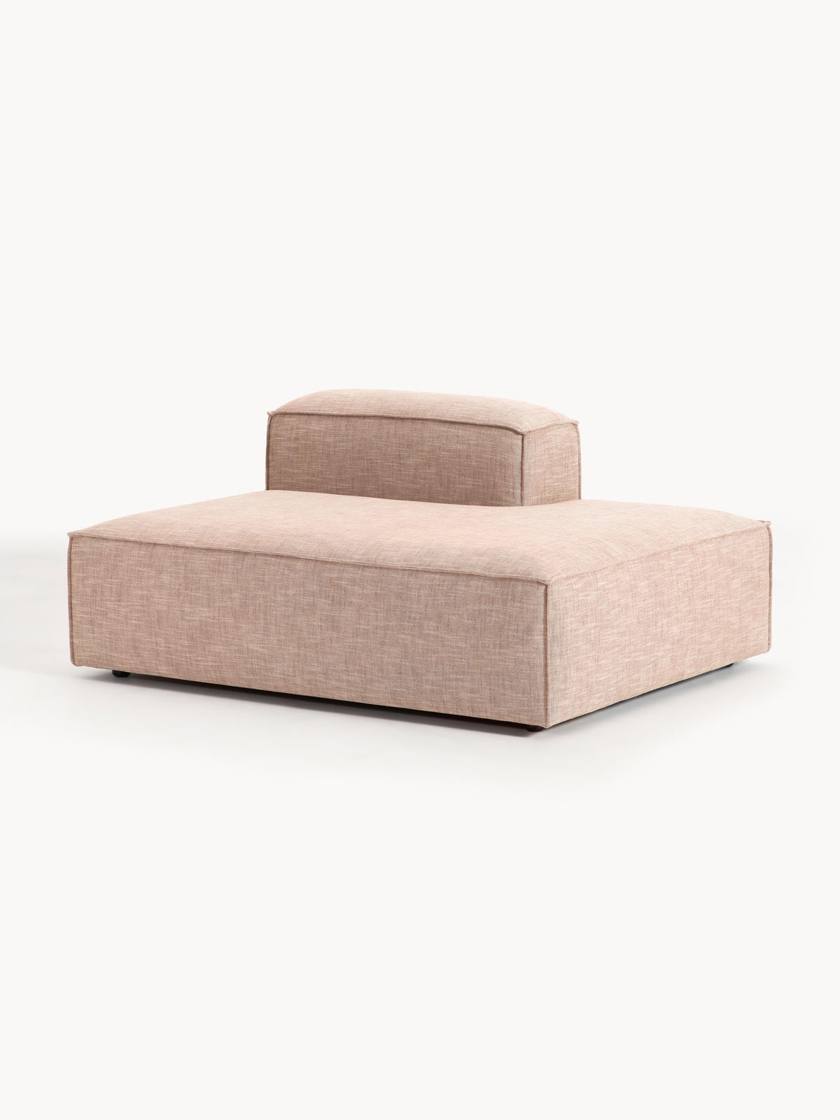 Lenfaro Linen Blend Ottoman Module