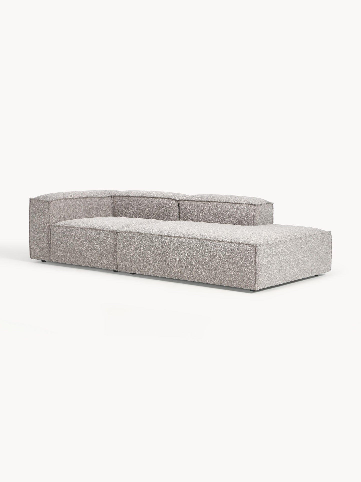 Lenfaro Modular Bouclé Ottoman