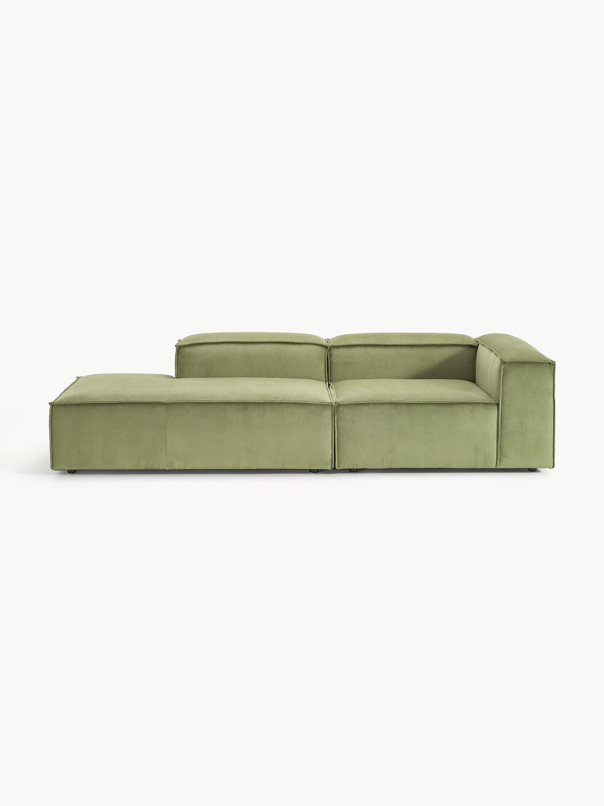 Lenfaro Modular Corduroy Ottoman
