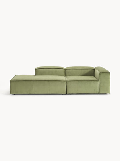 Lenfaro Modular Corduroy Ottoman