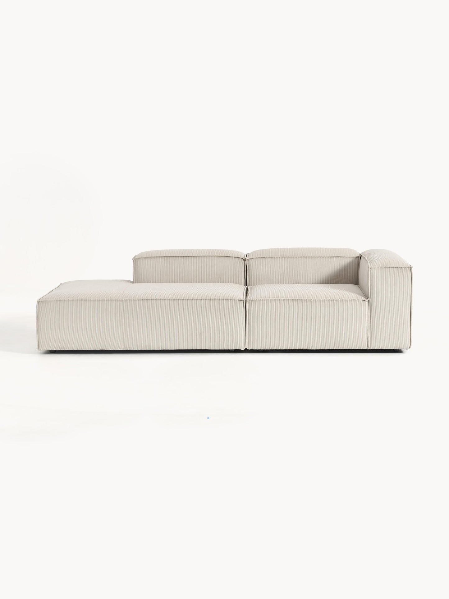 Lenfaro Modular Corduroy Ottoman