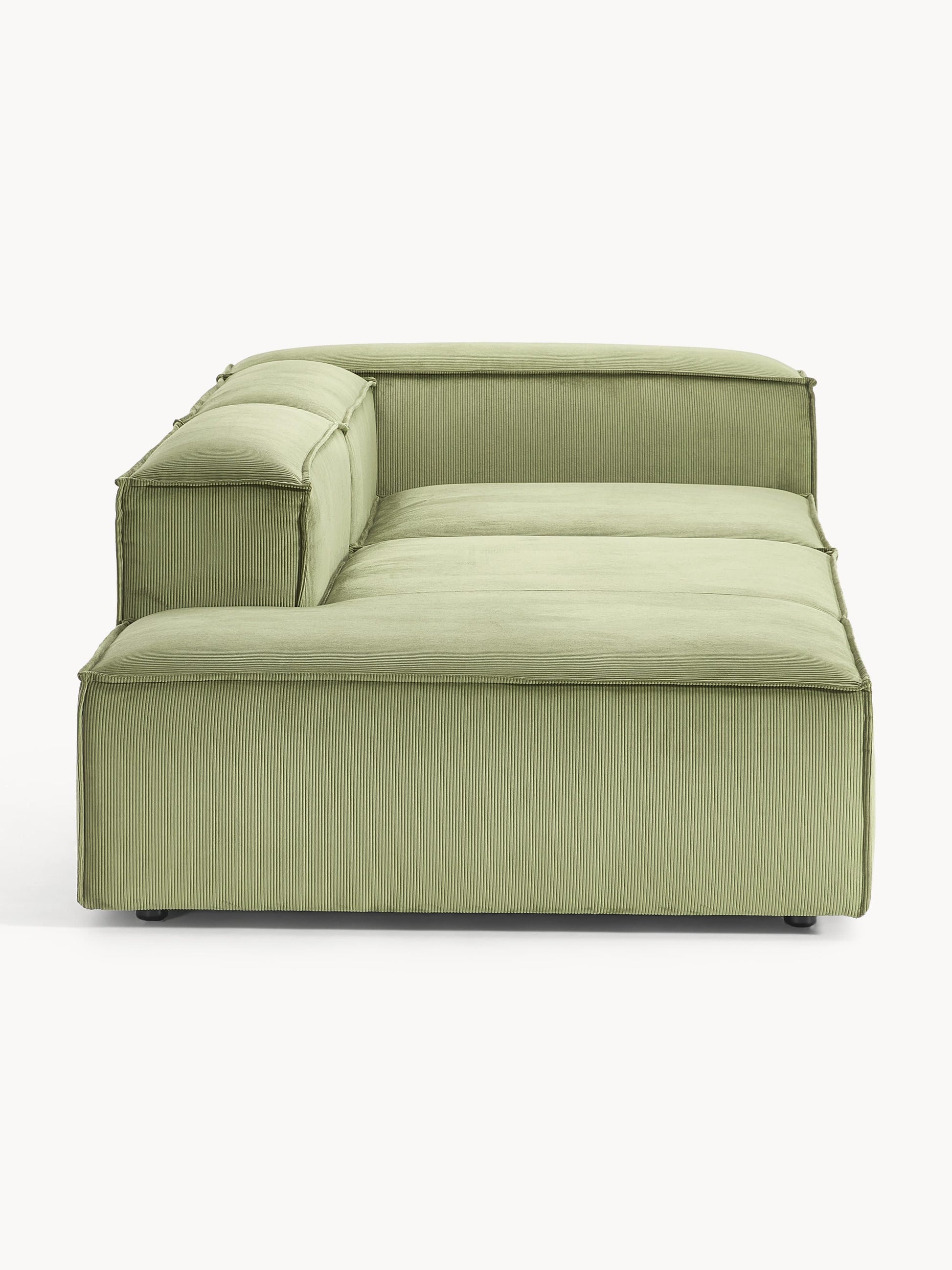 Lenfaro Modular Corduroy Ottoman