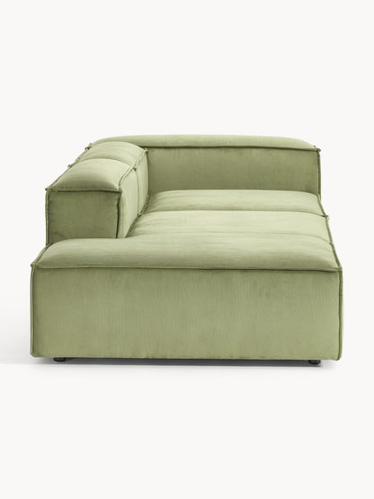 Lenfaro Modular Corduroy Ottoman