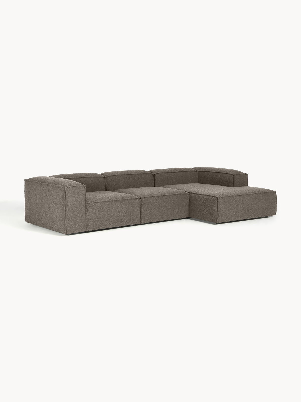 Lenfaro Modular Corner Sofa in Bouclé (4-Seater)