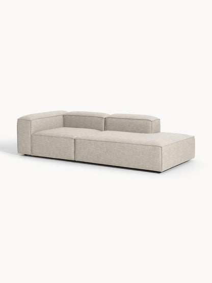 Lenfaro Modular Linen Blend Ottoman
