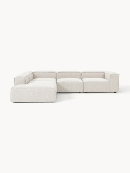 Lenfaro Modular XL Bouclé Corner Sofa (4-Seater)