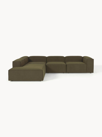 Lenfaro Modular XL Bouclé Corner Sofa (4-Seater)