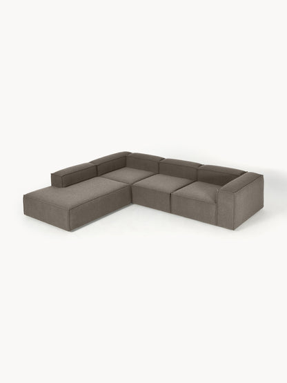 Lenfaro Modular XL Bouclé Corner Sofa (4-Seater)