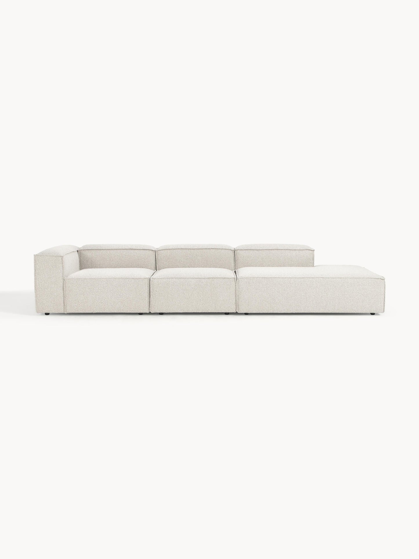Lenfaro Modular XL Bouclé Ottoman