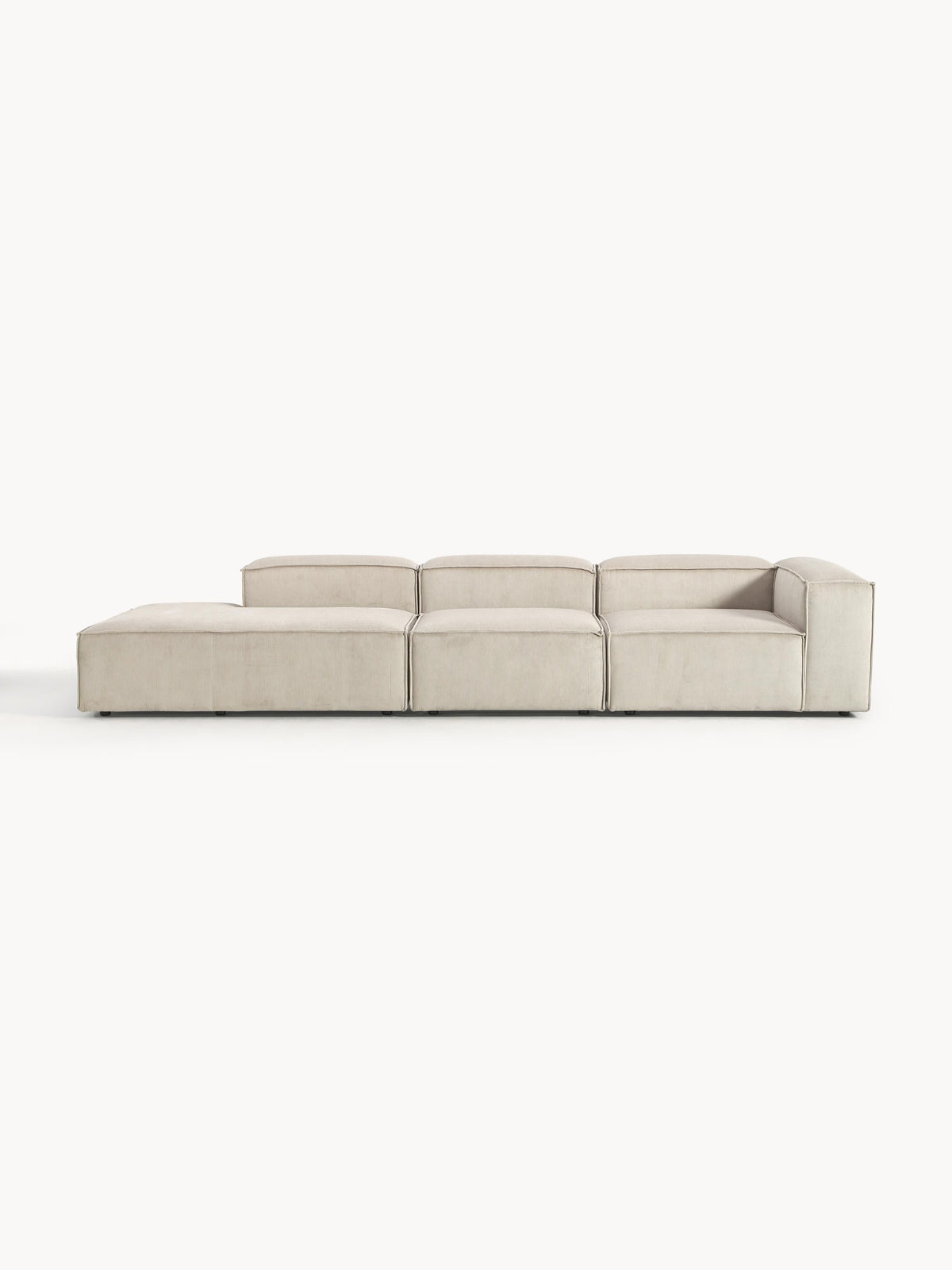 Lenfaro Modular XL Corduroy Ottoman