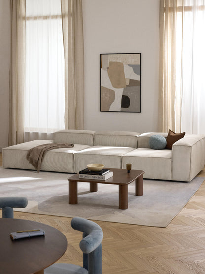 Lenfaro Modular XL Corduroy Ottoman