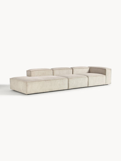 Lenfaro Modular XL Corduroy Ottoman