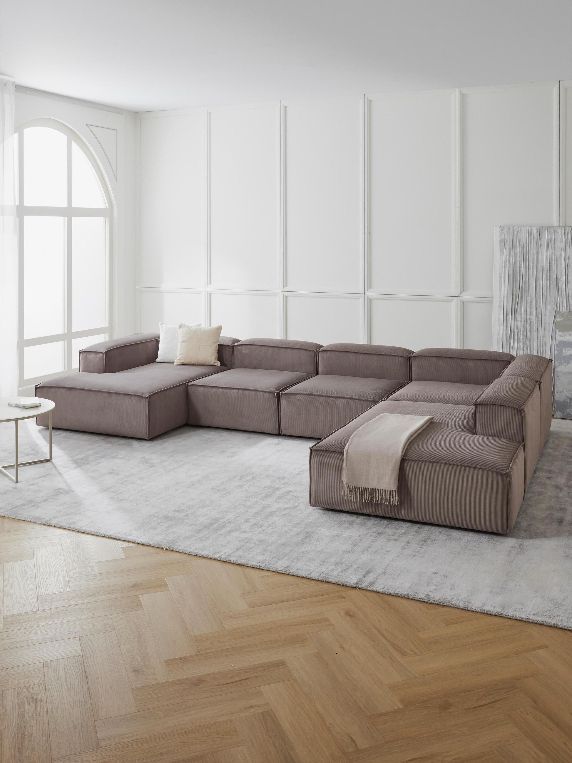Lenfaro Modular XL Corduroy Sofa