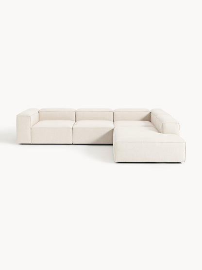 Lenfaro Modular XL Corner Sofa (4-Seater) in Linen Blend