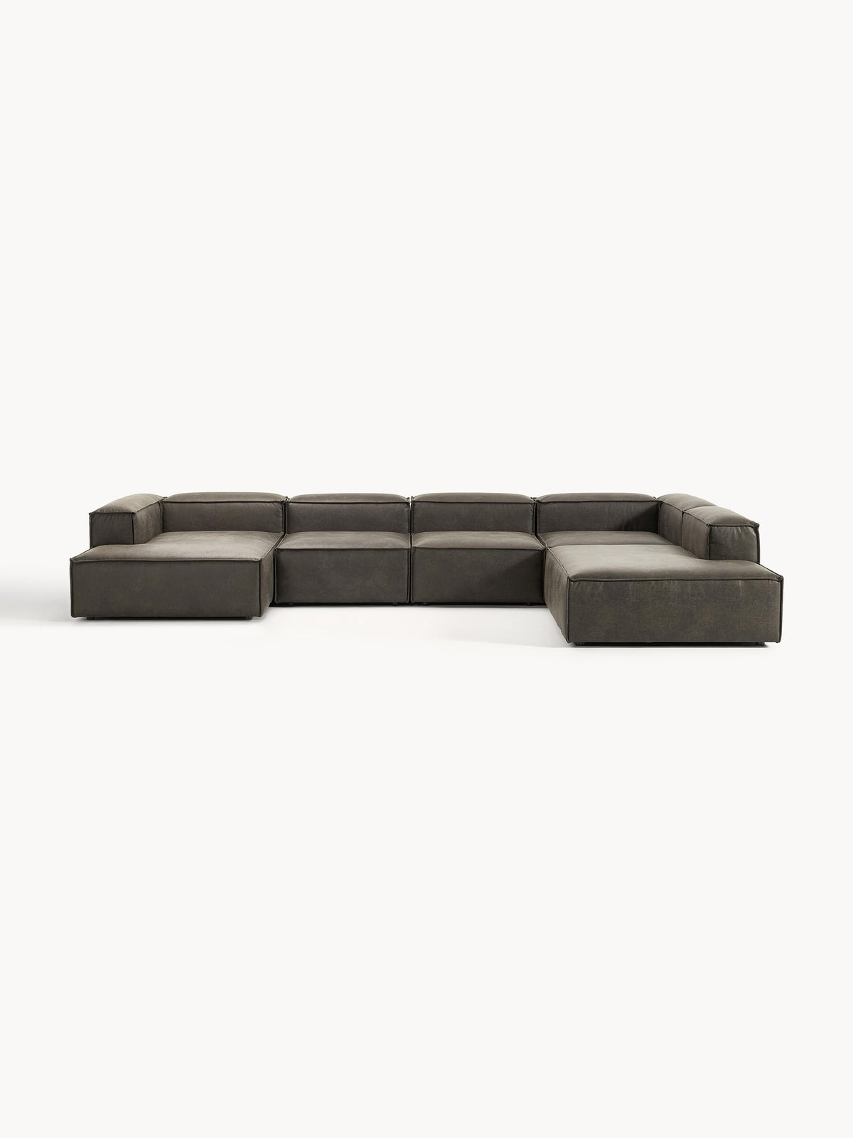 Lenfaro Modular XL Leather Sofa