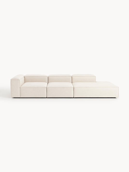 Lenfaro Modular XL Linen Blend Ottoman